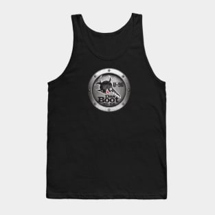 Vintage U-boat design the smiling shark Tank Top